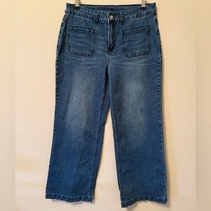 Classic Blue wide leg Women's Jeans